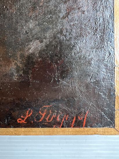 French school L. FORGY (?), around 1860
Literary...