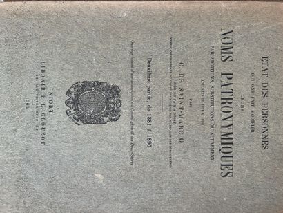 MANNETTE of books and magazines, 19th ce...