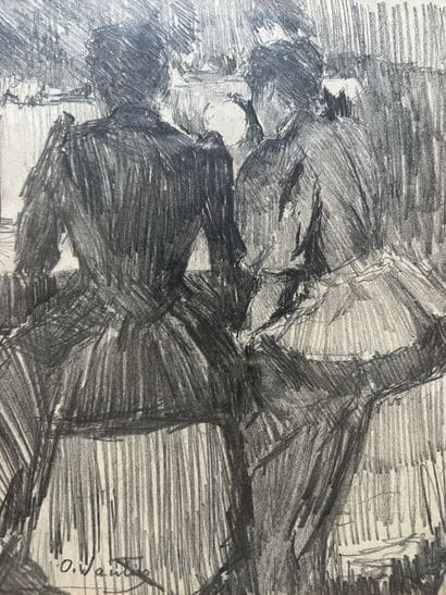 Otto Vautier (1863-1919)
Women from behind
Graphite
24...