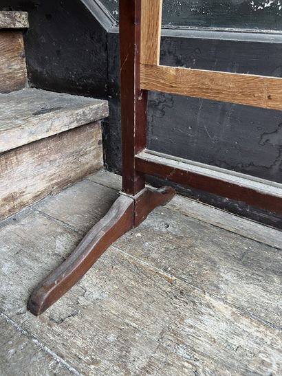Mahogany and mahogany veneer screen and portable...