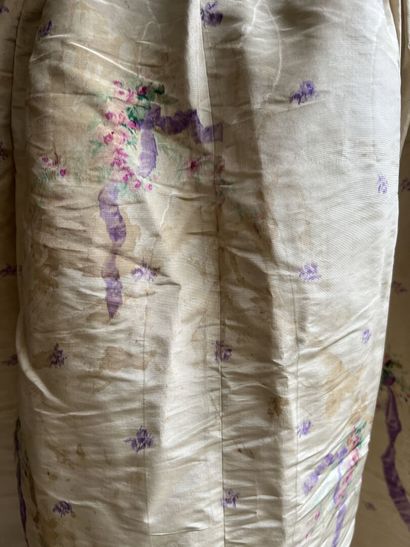 Ball gown, circa 1870-1880, dress in gros...