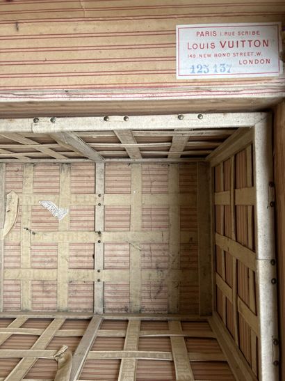 Louis Vuitton hat trunk (no. 125137), late...