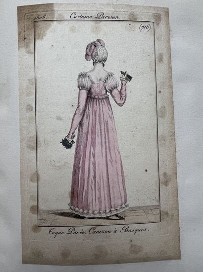 Fashion of Paris, 19th century
Set of six...