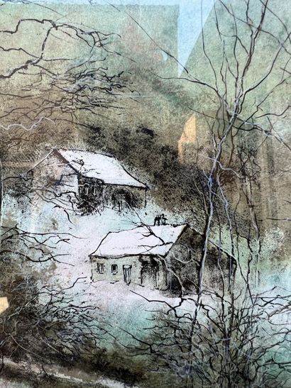 Bernard Gantner (1928-2018)
Winter landscape...