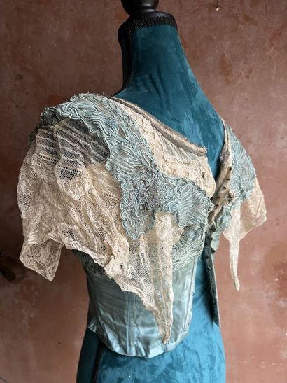 Two incomplete elegant dresses by Blanche...
