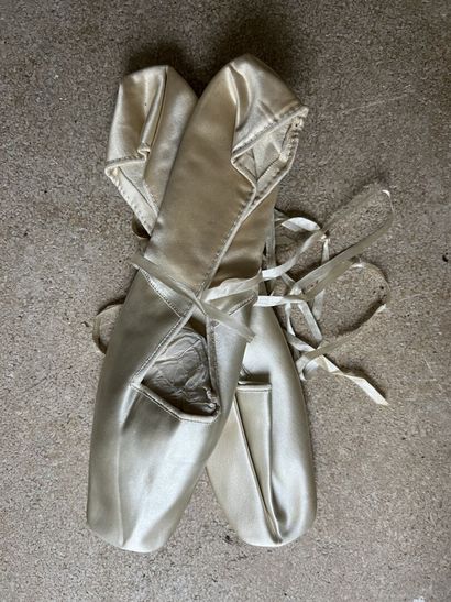 Pair of ladies' shoes, first half of the...
