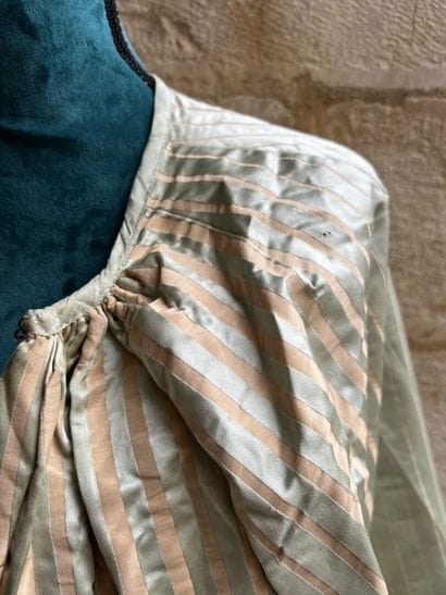 Two incomplete elegant dresses by Blanche...