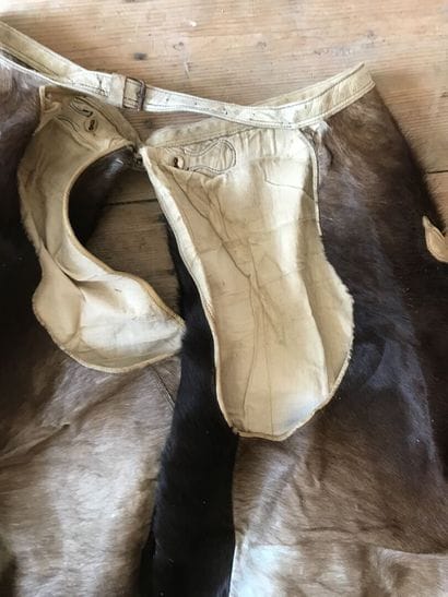 Pair of cowboy chaps, early 20th century,...