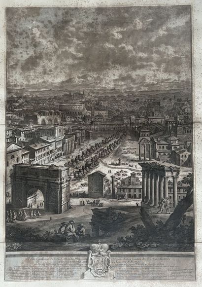 After Giuseppe Vasi (1710 -1782) 
Views of...