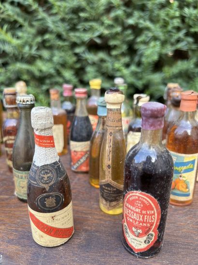 Various alcohol mignonettes, circa 1960