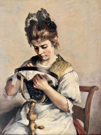 Caroline Cingria (1846-1912)
Portrait of...