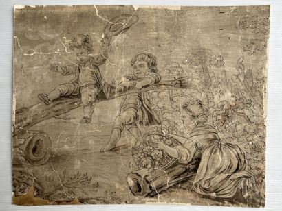 Strong lot of drawings, engravings and sanguines...