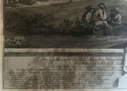 After Giuseppe Vasi (1710 -1782) 
Views of...