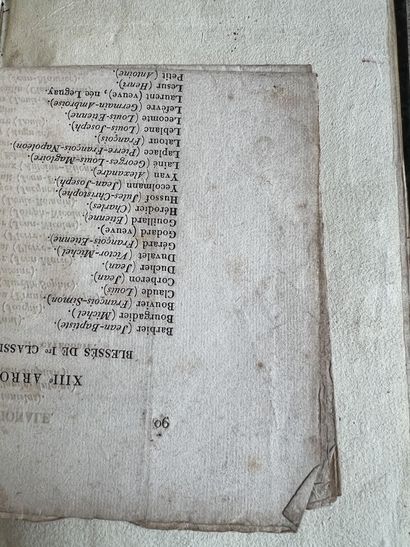Lot of two books including: a Roman ritual,...