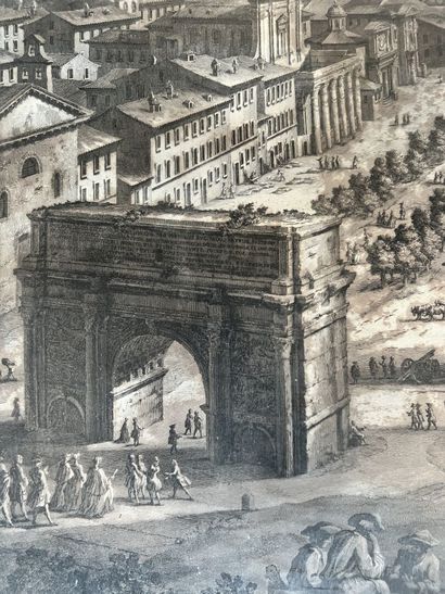 After Giuseppe Vasi (1710 -1782) 
Views of...
