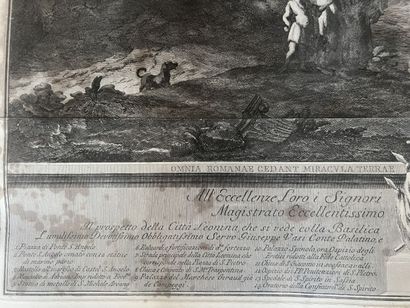 After Giuseppe Vasi (1710 -1782) 
Views of...