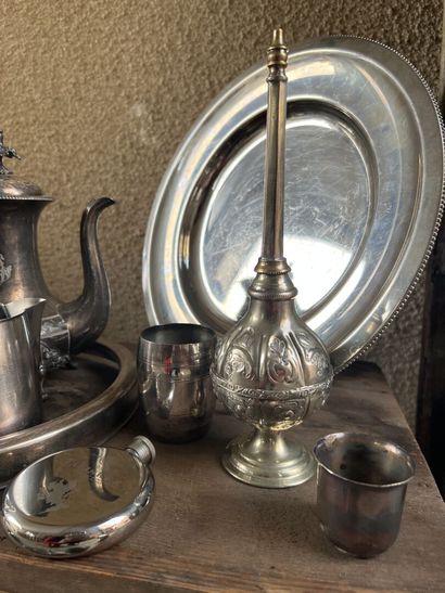 Silver plated metal MANNETTE 