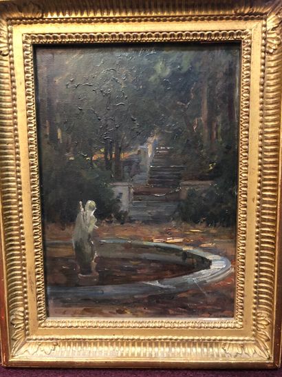 French school of the 19th century
Pond in...
