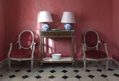 Mahogany and mahogany veneer console table,...