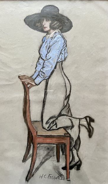 Henri Claudius Forestier (1875-1922) 
Young...