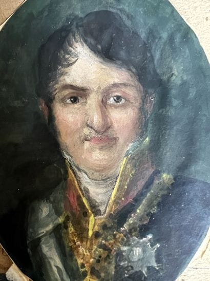 Spanish school in the style of Goya
Portrait...
