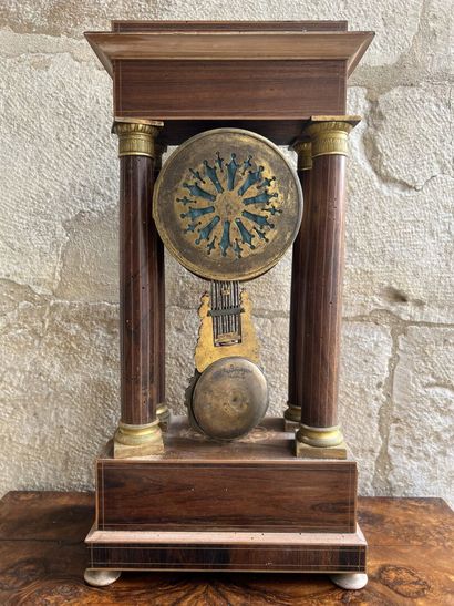 Portico clock of the Charles X period
Decorated...