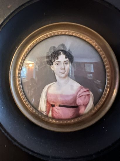 Four miniatures, 19th century 
Representing...