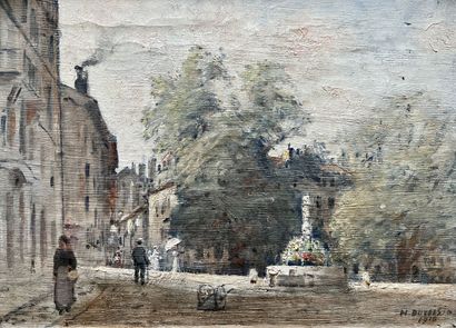 Henri Duvoisin (1877-1959)
View of the Place...