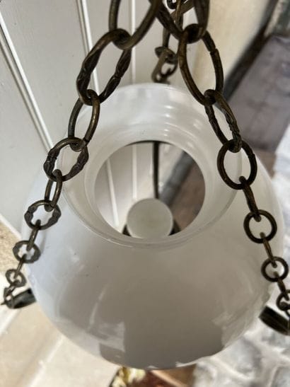 Lamp in electrified opaline
H.70, D.40 c...