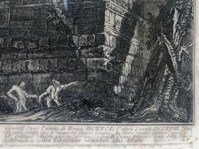 After Giovanni Battista Piranesi (1720-1778)
Four...