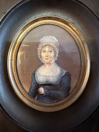 Four miniatures, 19th century 
Representing...