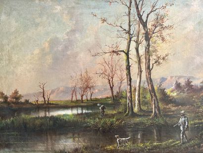 Gaspard de TOURSKY (1849-1925)
Hunting scenes
Pair...