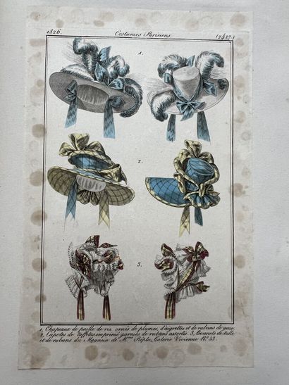 Fashion of Paris, 19th century
Set of six...