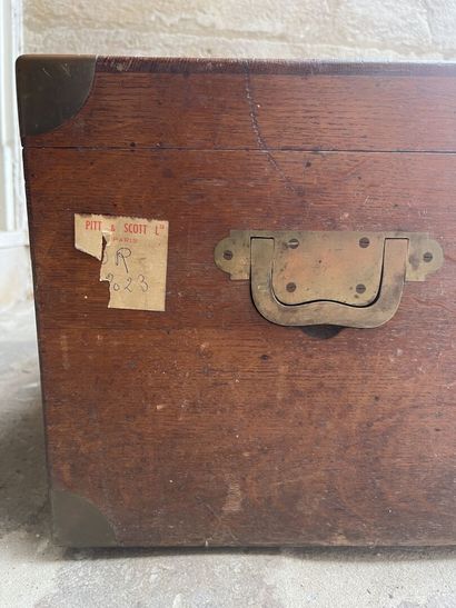 Important écrin de ménagère, fin du XIXe,...