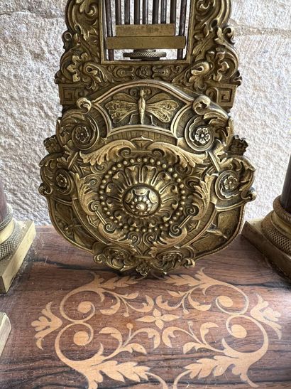 Portico clock of the Charles X period
Decorated...