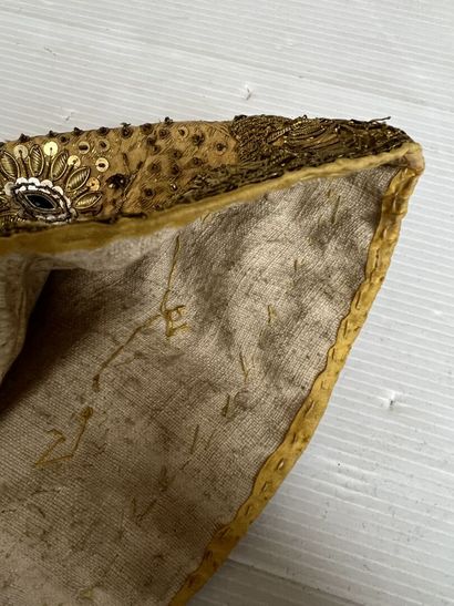 Embroidered headdress, Alsace, early nineteenth...