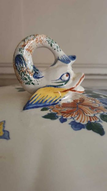 Service GIEN modèle Coq, vers 1900
17 assiettes...