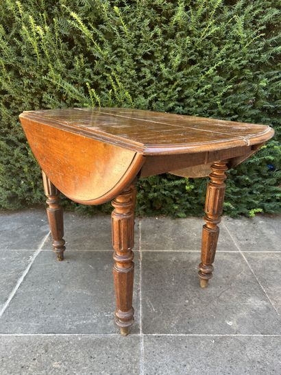 Dining room table with shutters. 
H. 66,...