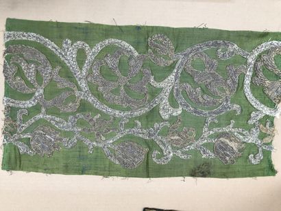 Deux documents de broderies, début du XVIIe...