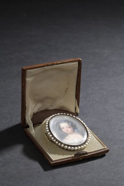 Cécile VILLENEUVE, (1824-1901)
Portrait de...