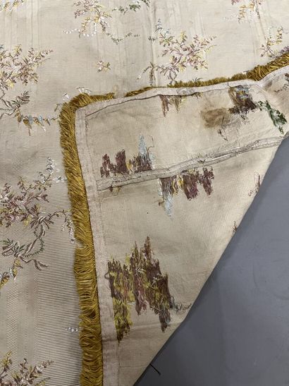 Quatre soieries façonnées, 1720-1780 environ,...