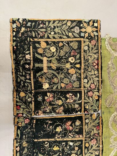 Deux documents de broderies, début du XVIIe...
