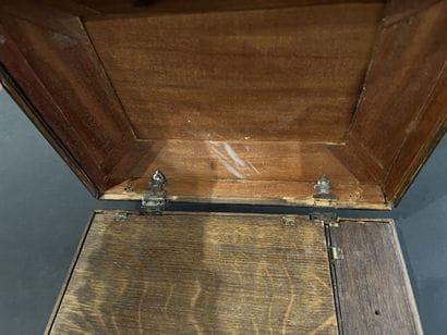 Coffret en bois de Sainte-Lucie, fin du XVIIe-début...