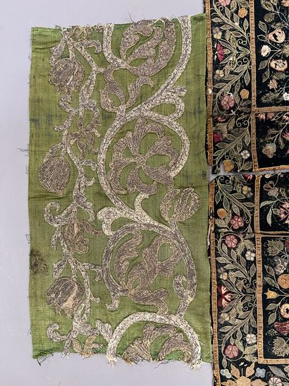 Deux documents de broderies, début du XVIIe...