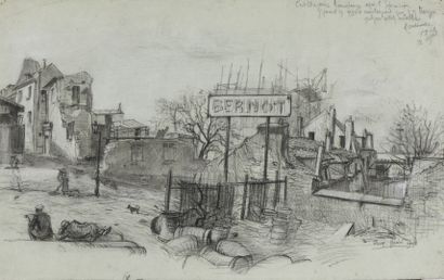 Eugène Véder (1876-1936)
Lot de cinq dessins
Le...