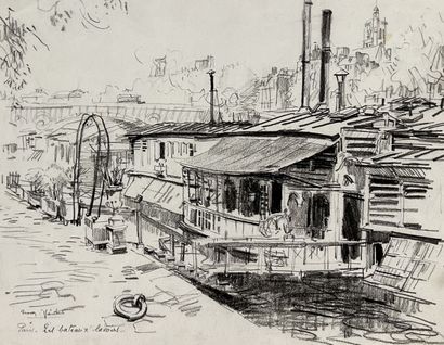 Eugène Véder (1876-1936)
Lot de 8 dessins
Paris,...