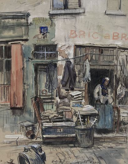 Eugène Véder (1876-1936)
Lot de trois dessins...