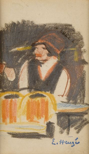 Edmond Amédée HEUZÉ (1884-1967)
Portraits...