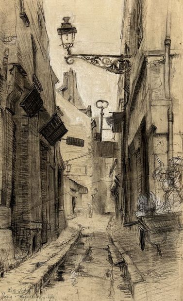 Eugène Véder (1876-1936)
Lot de cinq dessins
Le...