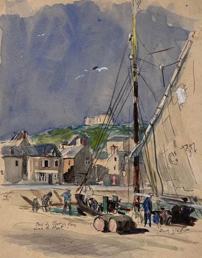 Eugène Véder (1876-1936)
Lot de onze dessins
Le...